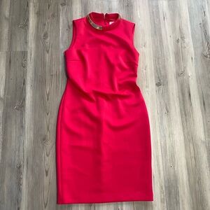Calvin Klein pink dress